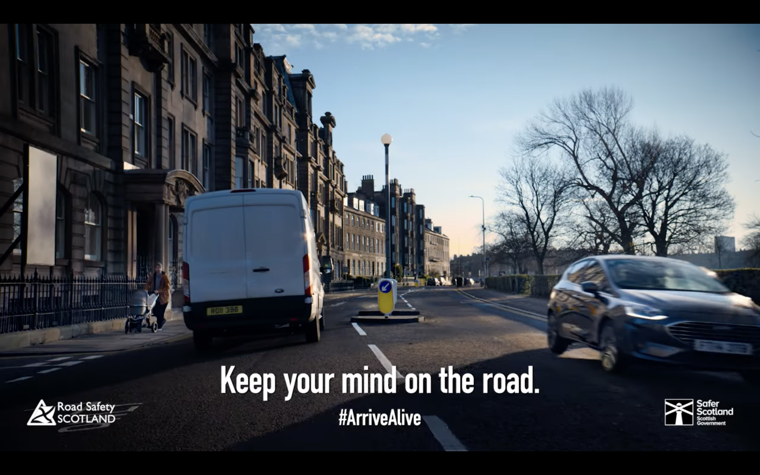 Distraction TV ad from Road Safety Scotland.